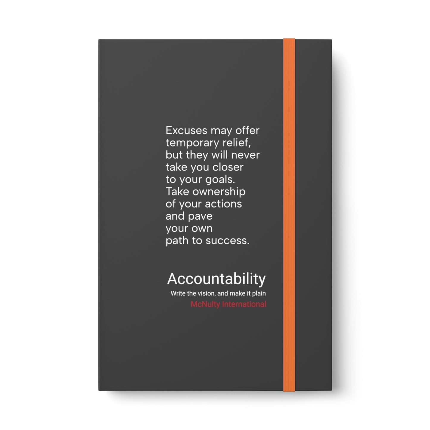 Accountability Notebook - Ruled