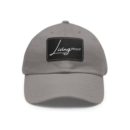 Living Proof Hat with Leather Patch (Rectangle)