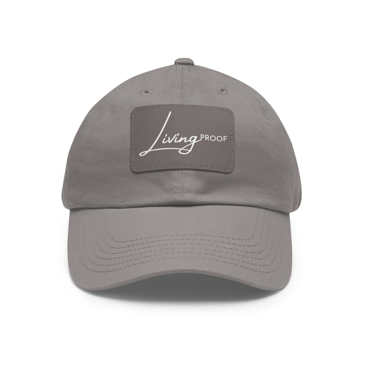 Living Proof Hat with Leather Patch (Rectangle)