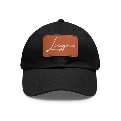 Living Proof Hat with Leather Patch (Rectangle)
