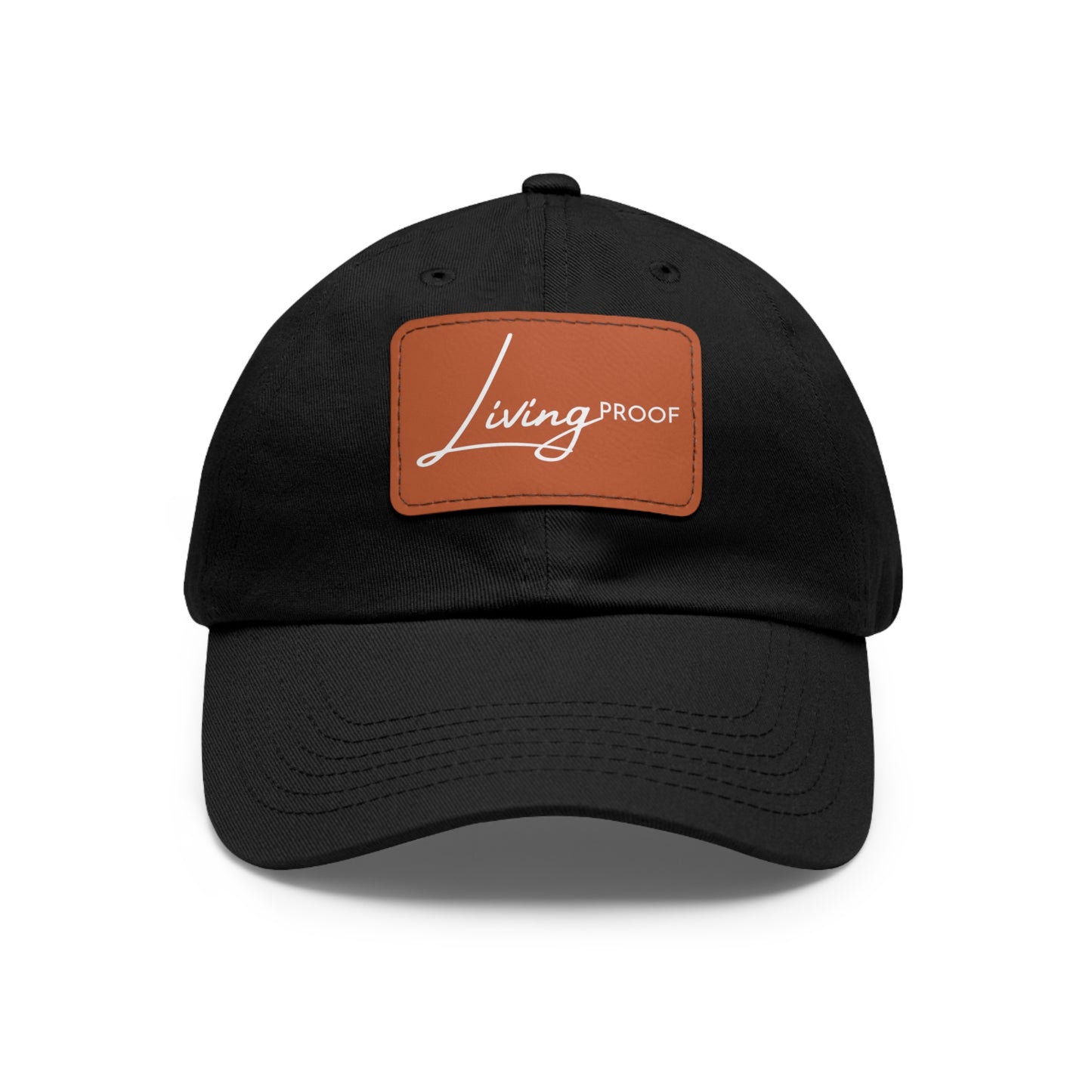 Living Proof Hat with Leather Patch (Rectangle)