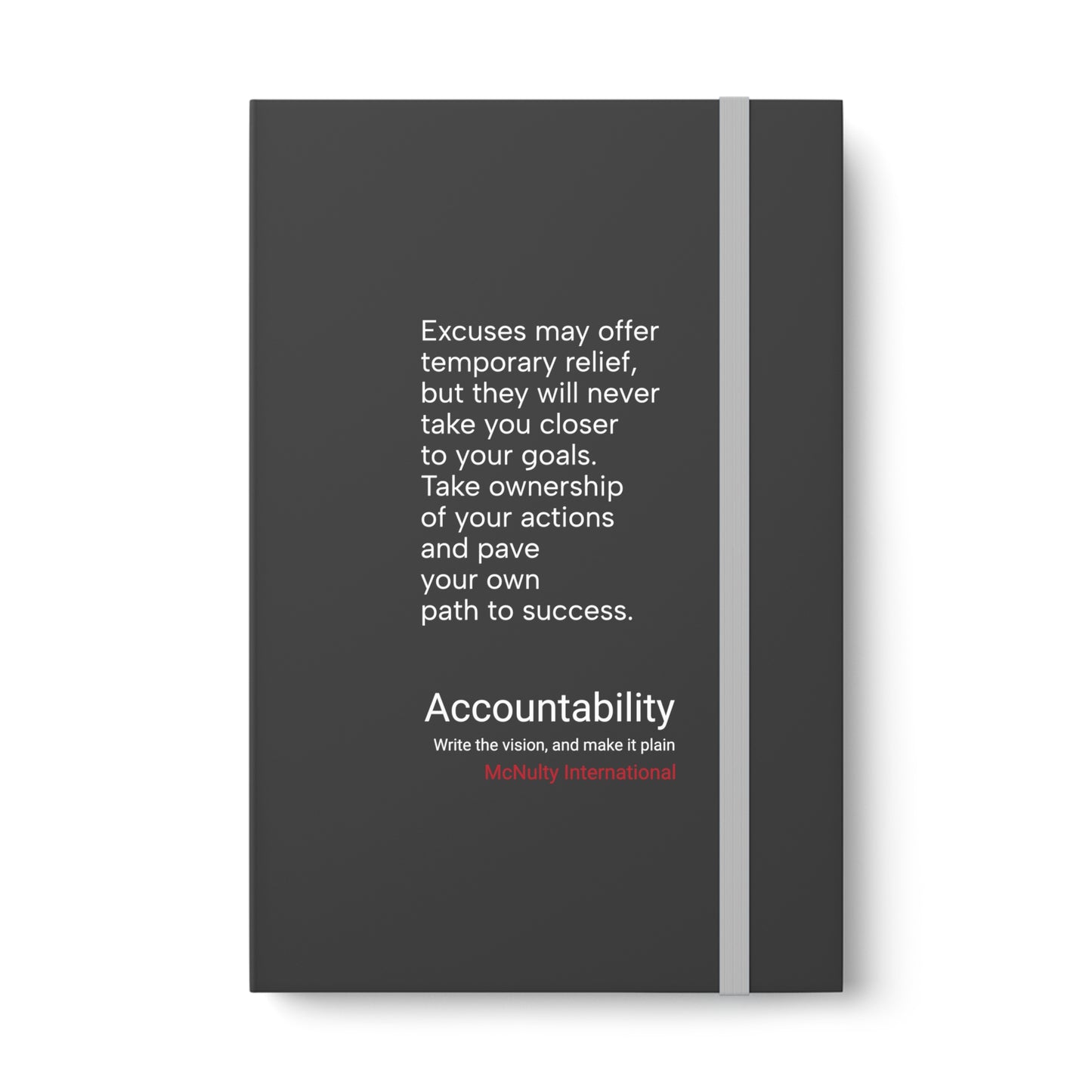 Accountability Notebook - Ruled