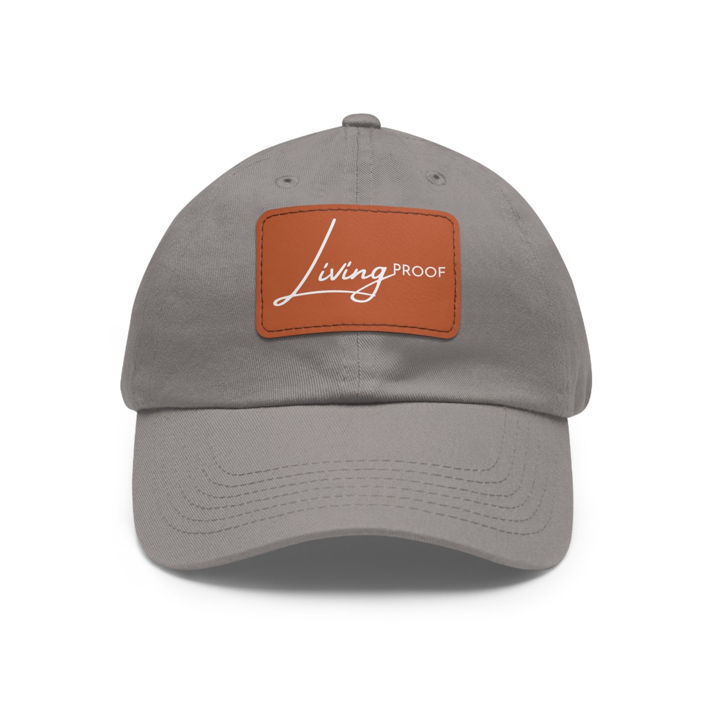 Living Proof Hat with Leather Patch (Rectangle)