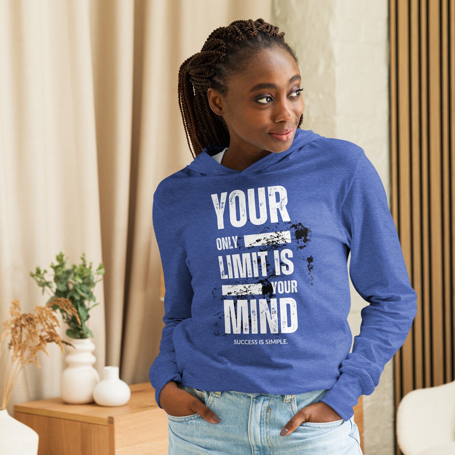 Your only limit is your mind - Hooded long-sleeve tee